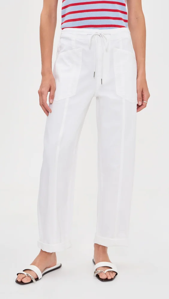 Villa Drawstring Barrel Pants