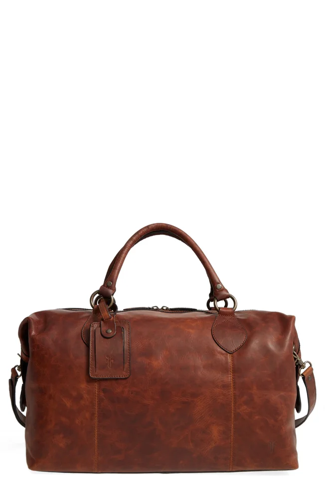 Logan Leather Overnight Bag