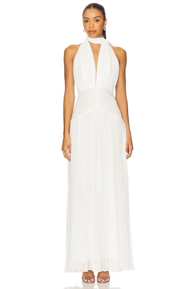 Arella Silk Dress