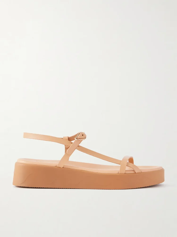 Politia Leather Platform Sandals