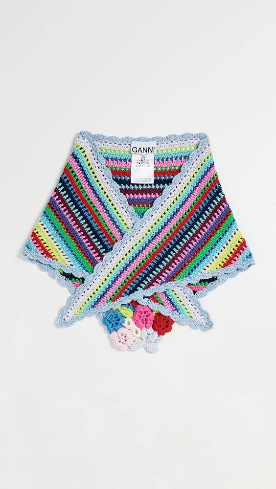 Triangular Crochet Scarf