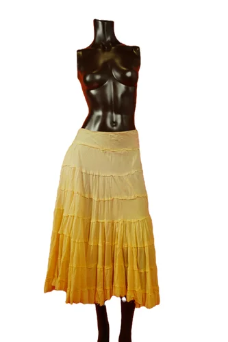 Lillie Rubin Ombre Yellow Skirt