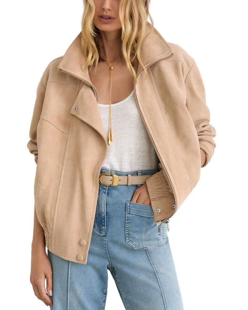 Petite Petra Suede Jacket