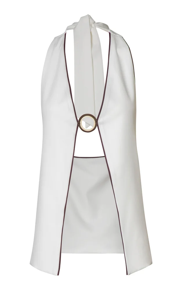 Bianca Crepe Vest