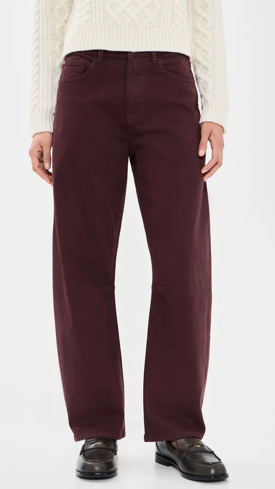 BNA Soft Curve Barrel Jeans