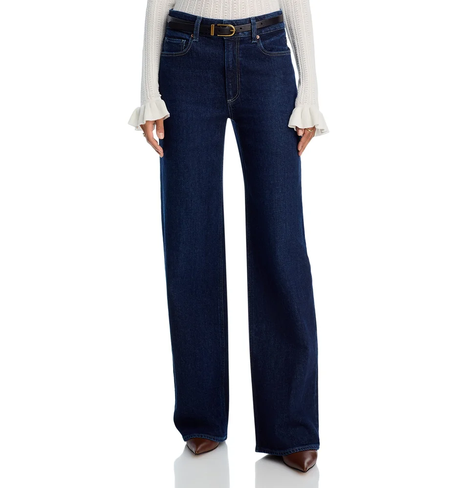 Sasha High Rise Wide Leg Jeans