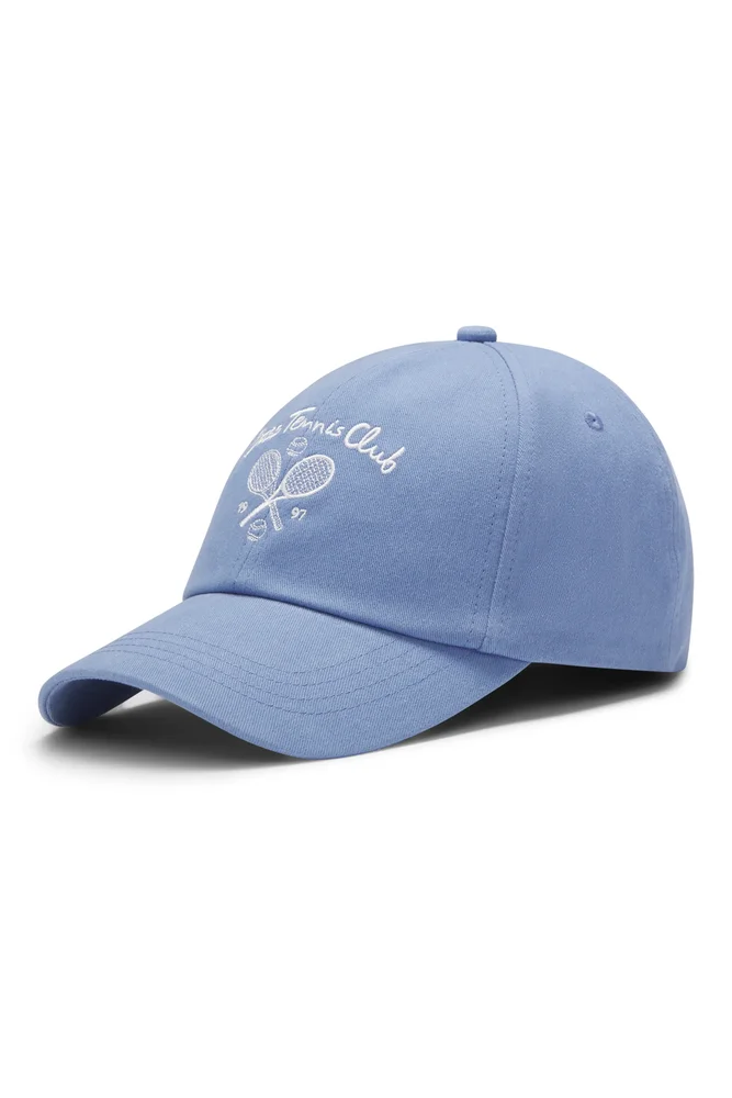 Tennis Club Adjustable 6-Panel Baseball Cap