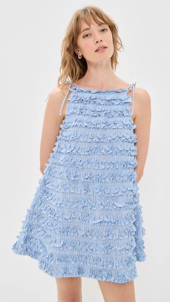 Leili Ruffle Mini Dress
