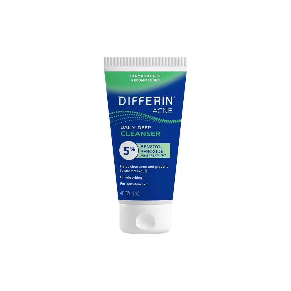 Daily Acne Face Wash with Benzoyl Peroxide
