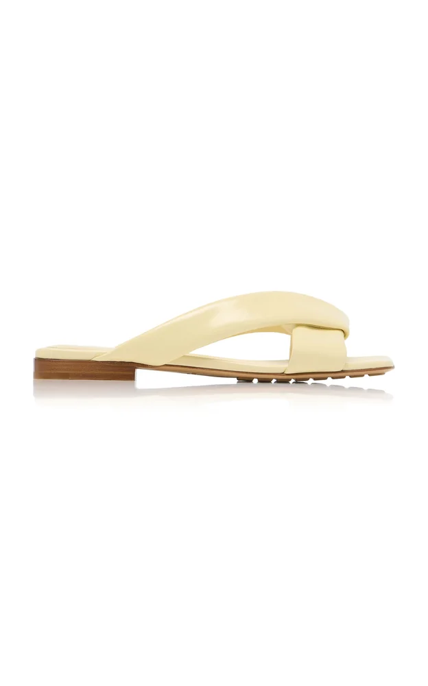 Cushion Lux Leather Sandals