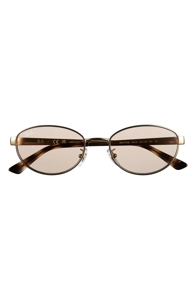55mm Oval Sunglasses