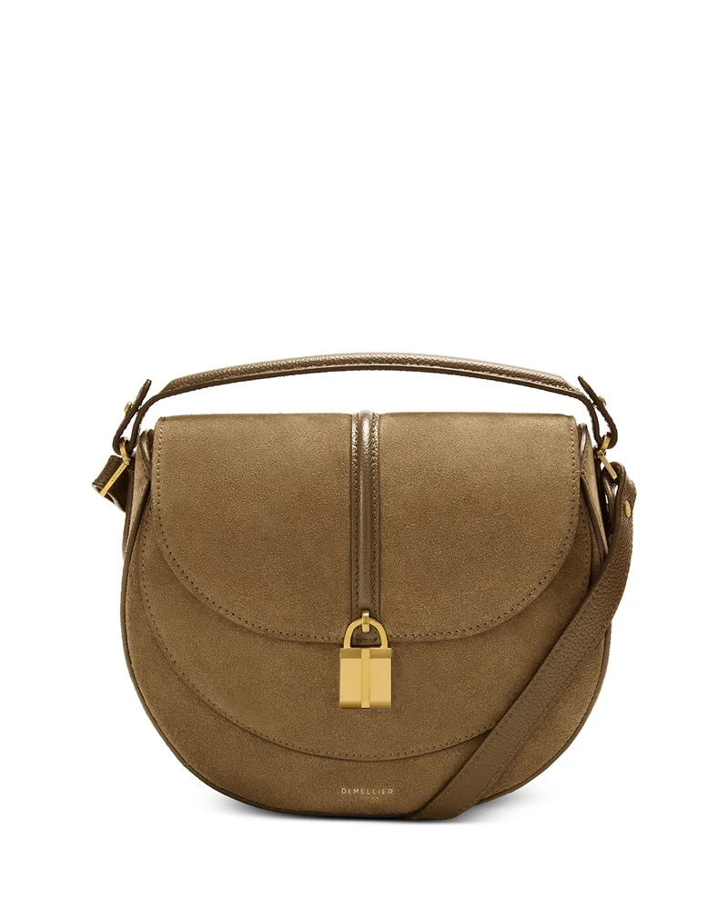 Siena Suede Saddle Bag