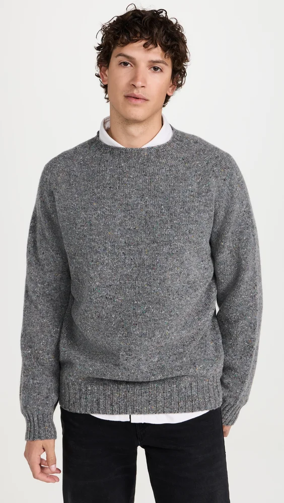Terry Flecked Sweater