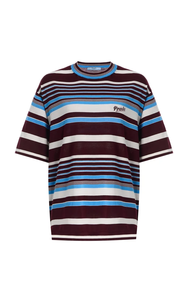 Striped Cotton T-Shirt