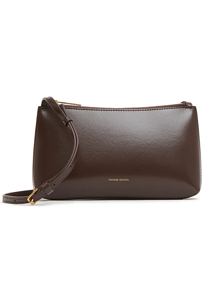 Mini Gaia Leather Crossbody Bag