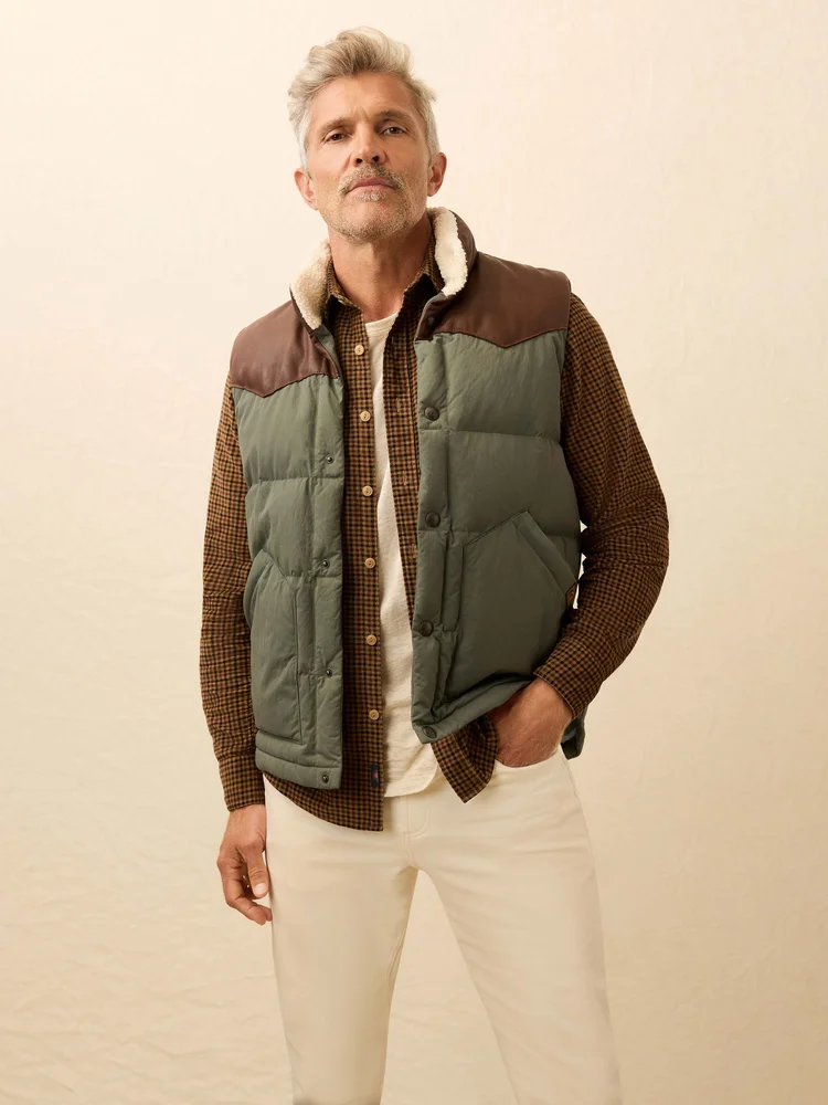 Range Down Vest - Pine Ridge