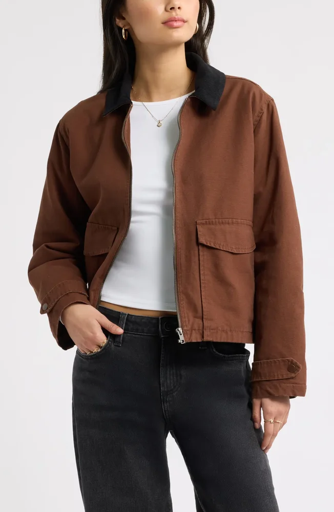 Cotton Canvas Barn Jacket