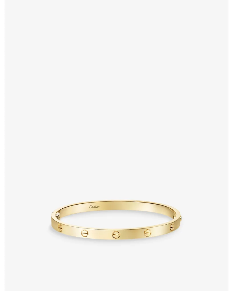 LOVE Medium 18ct Yellow-Gold Bracelet