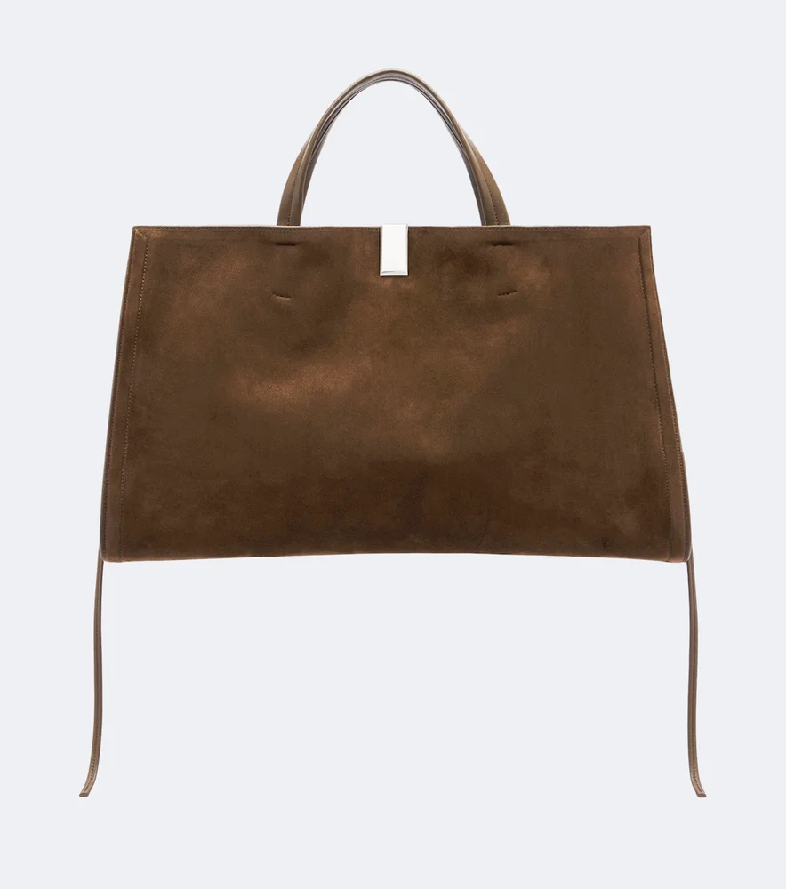 Medium Kit Cabas suede tote bag
