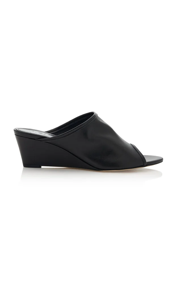 Suzanne Leather Mules