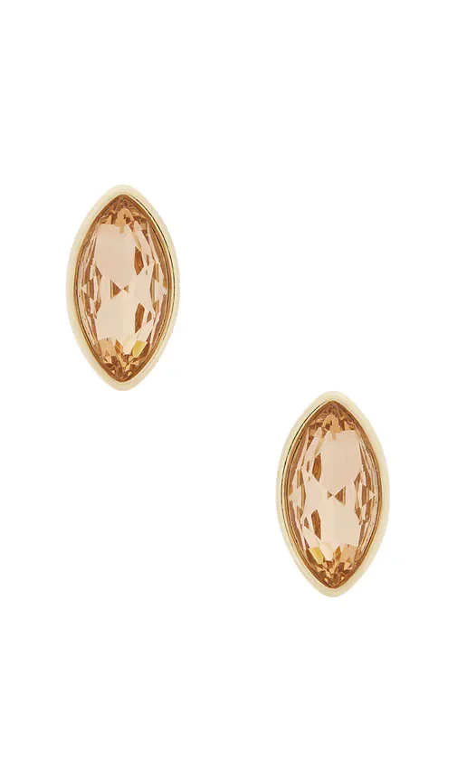 Crystal Marquise Stud Earrings