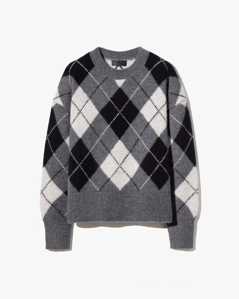 DONNIKA ARGYLE SWEATER