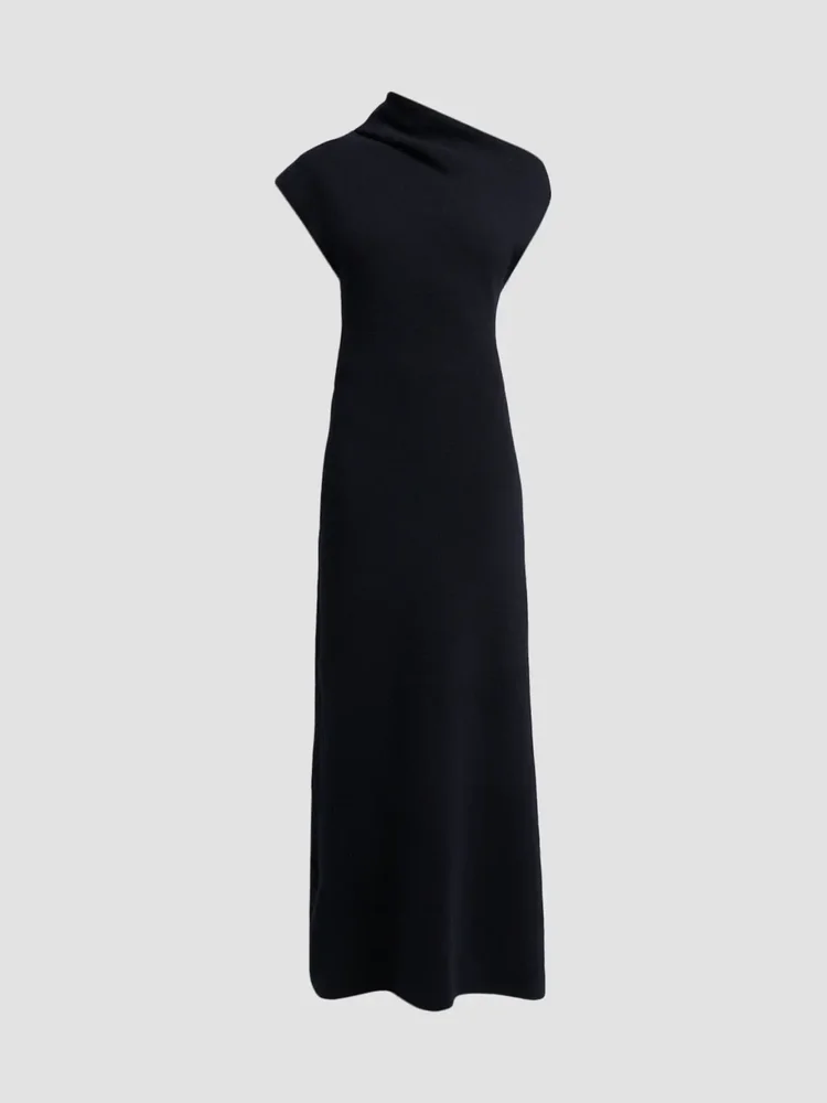 Lothea Merino Wool-Blend Maxi Dress