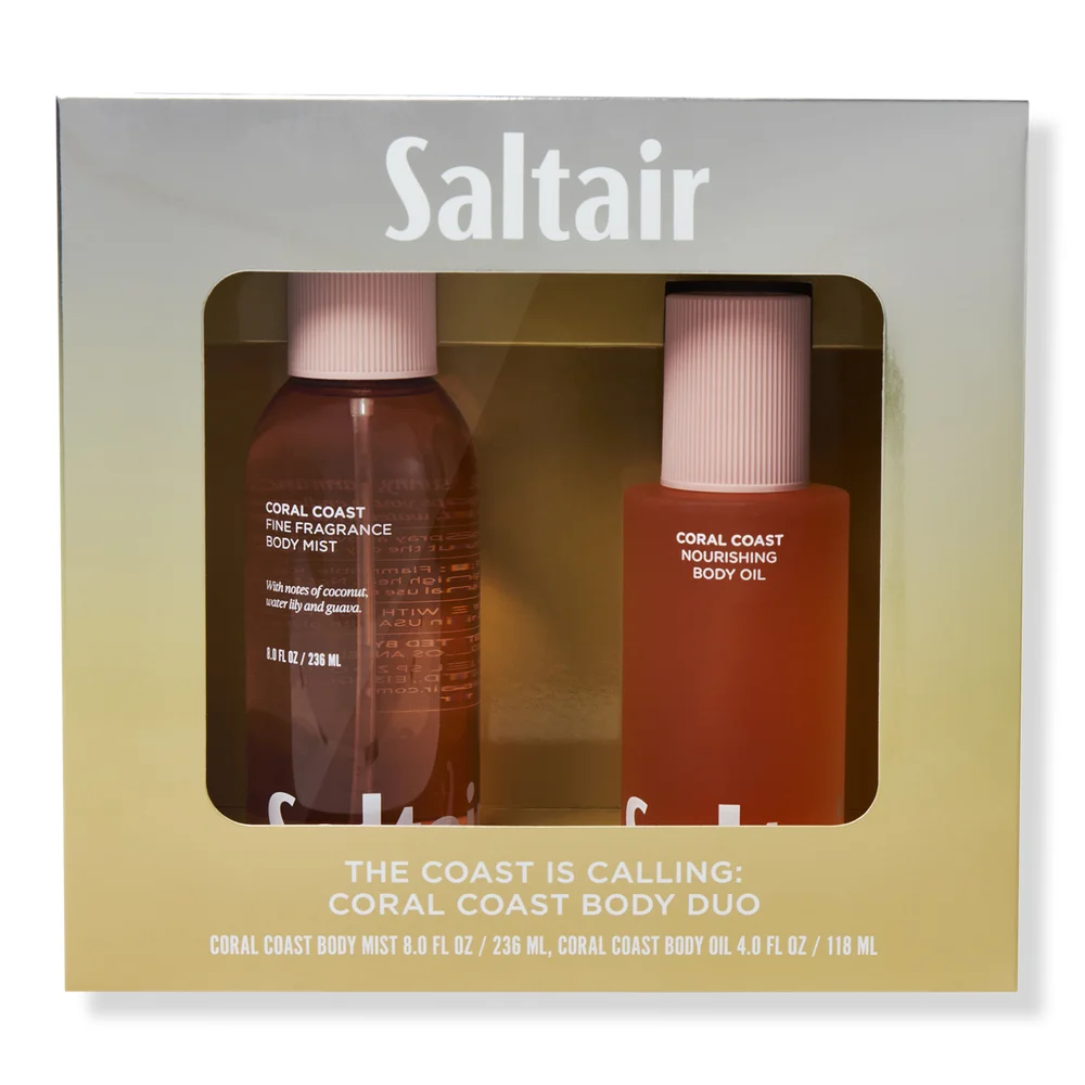 The Coast Is Calling: Coral Coast Body Duo Holiday Set