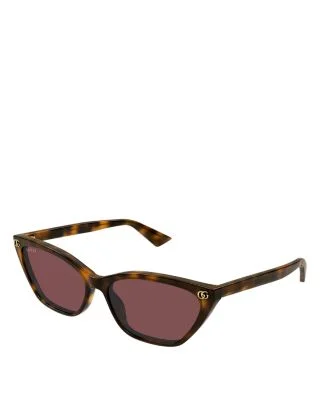 Gucci Light Cat Eye Sunglasses, 58mm