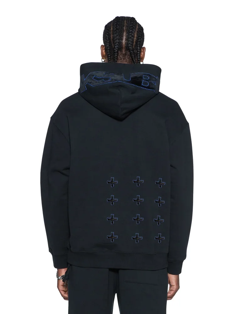 4X4 LUXE BIGGIE HOODIE COBALT BLACK