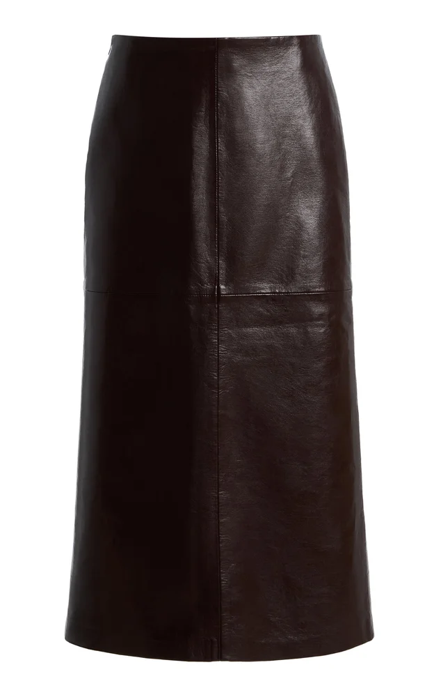 Hikson Recycled Leather Skirt