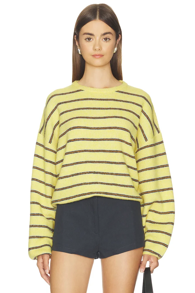 Kensington Cropped Full Sleeve Pullover Sweater