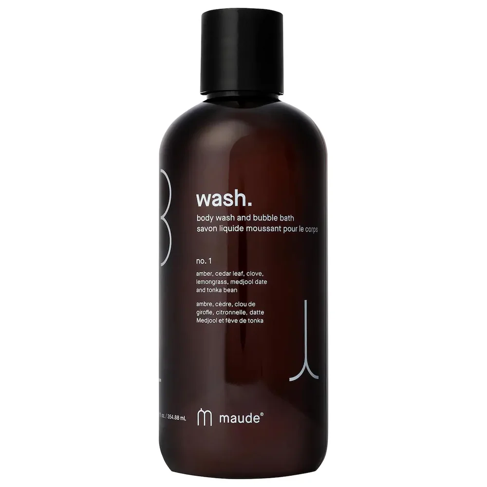 Wash - pH-balanced body wash and bubble bath