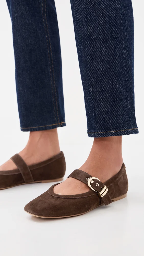 Mikel Suede Flats