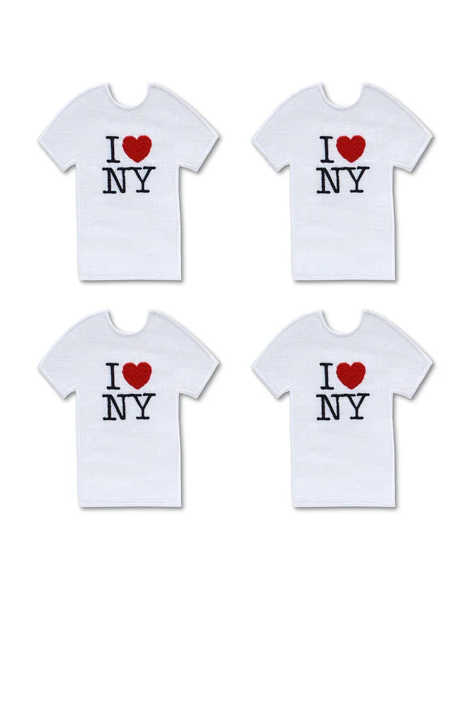 Ny T-shirt Cocktail Napkins