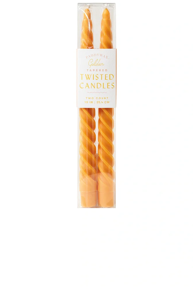 Twisted Taper Candle