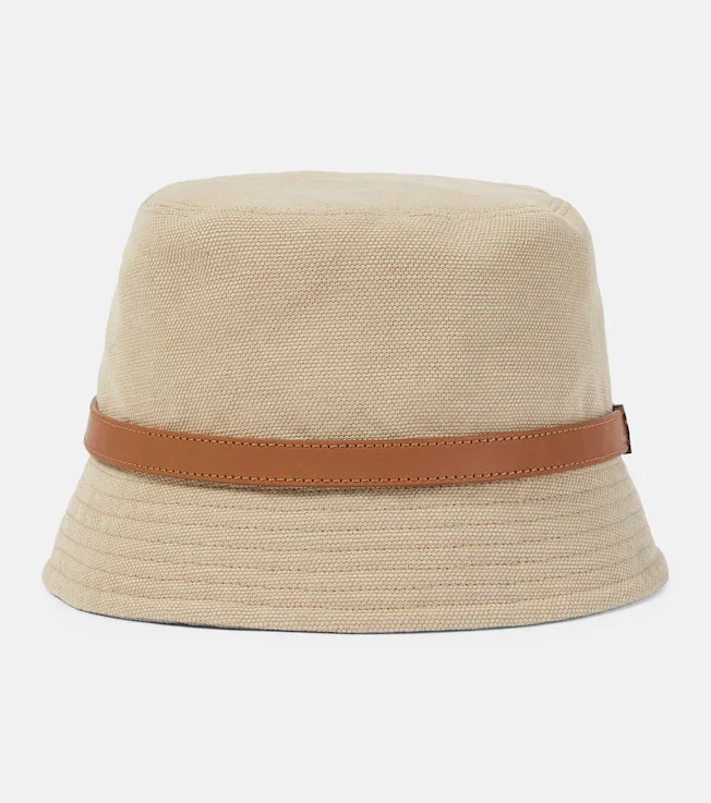 Cassandre canvas bucket hat