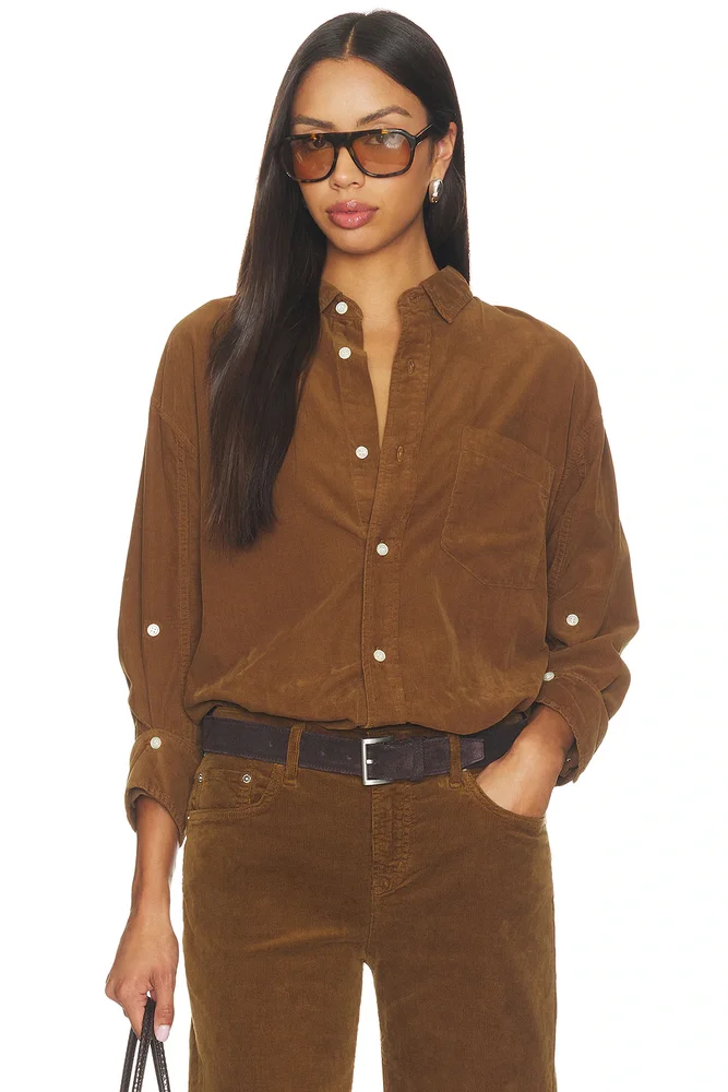 Kayla Corduroy Shirt