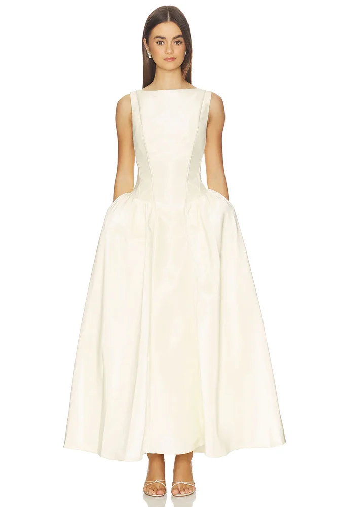 Clarissa Liquid Midi Dress