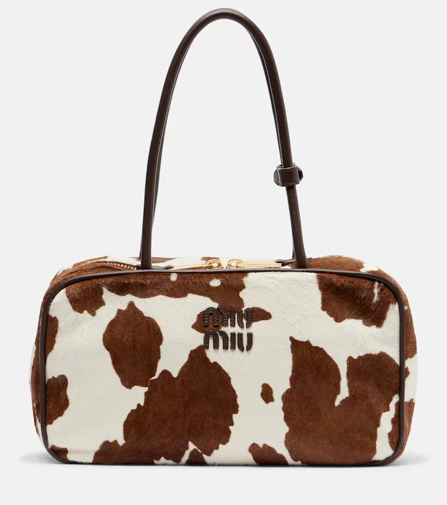Beau Medium calf hair shoulder bag
