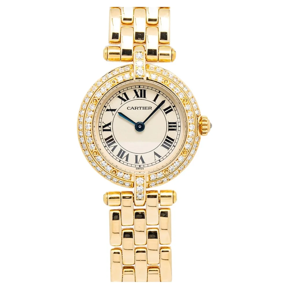 Pre-Owned Panthère Vendôme Watch Yellow Gold Diamond