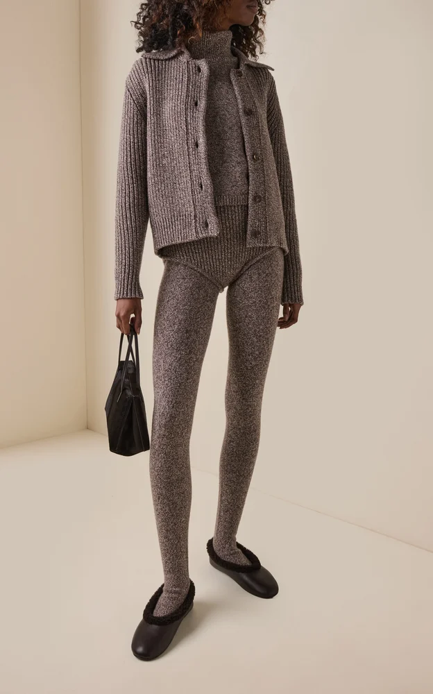 Knit Wool Leggings
