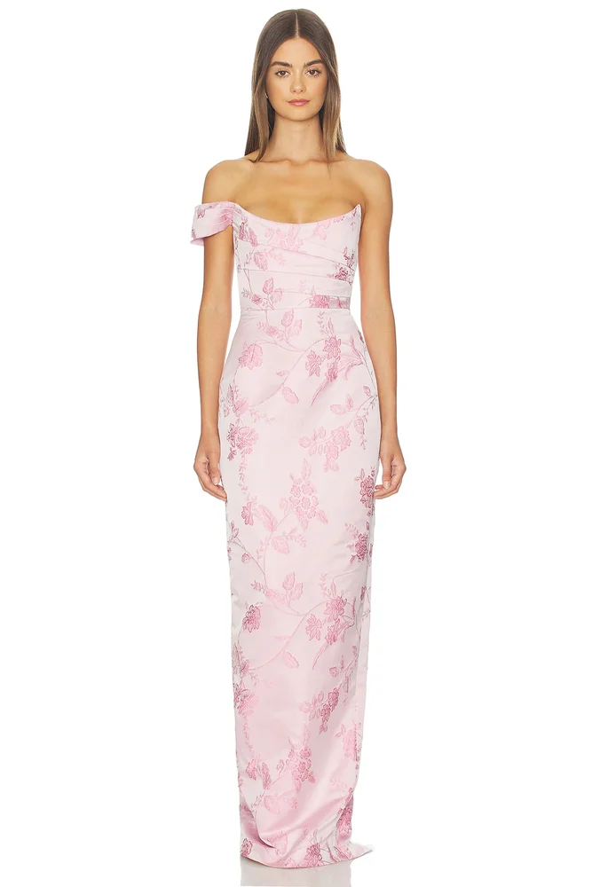 Jackson Brocade Gown