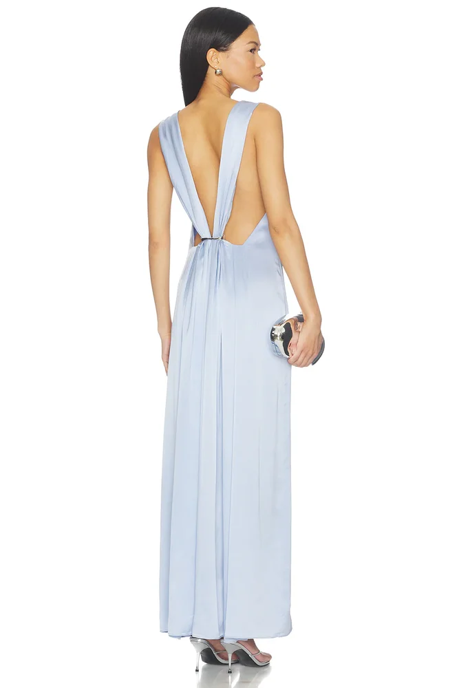 Harper Silk Gown