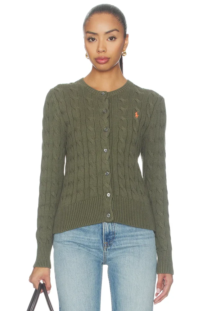 Cotton Long Sleeve Cardigan