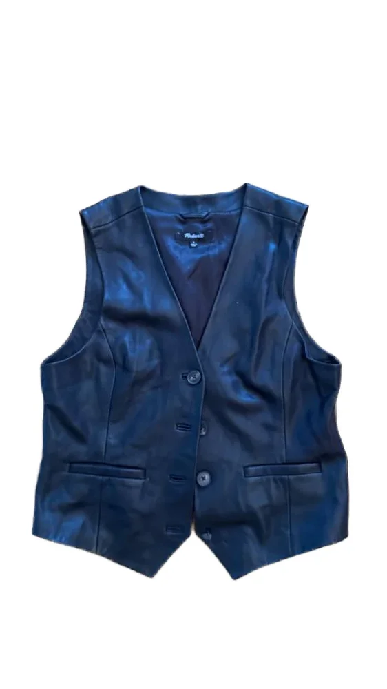 Pointelle Cutaway Vest