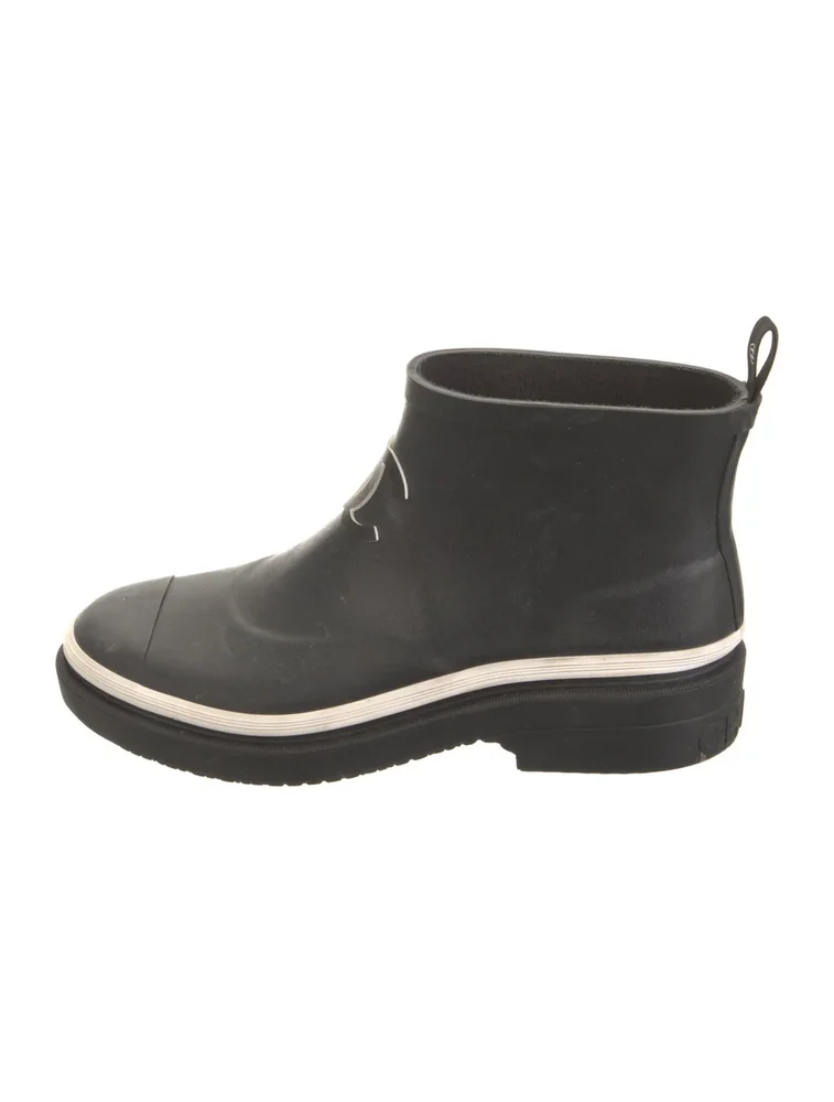 2023 Interlocking CC Logo Rain Boots