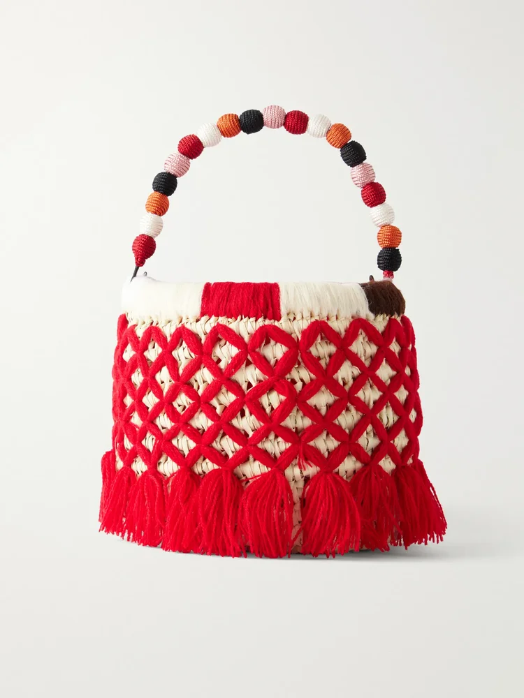 Panier raffia tote