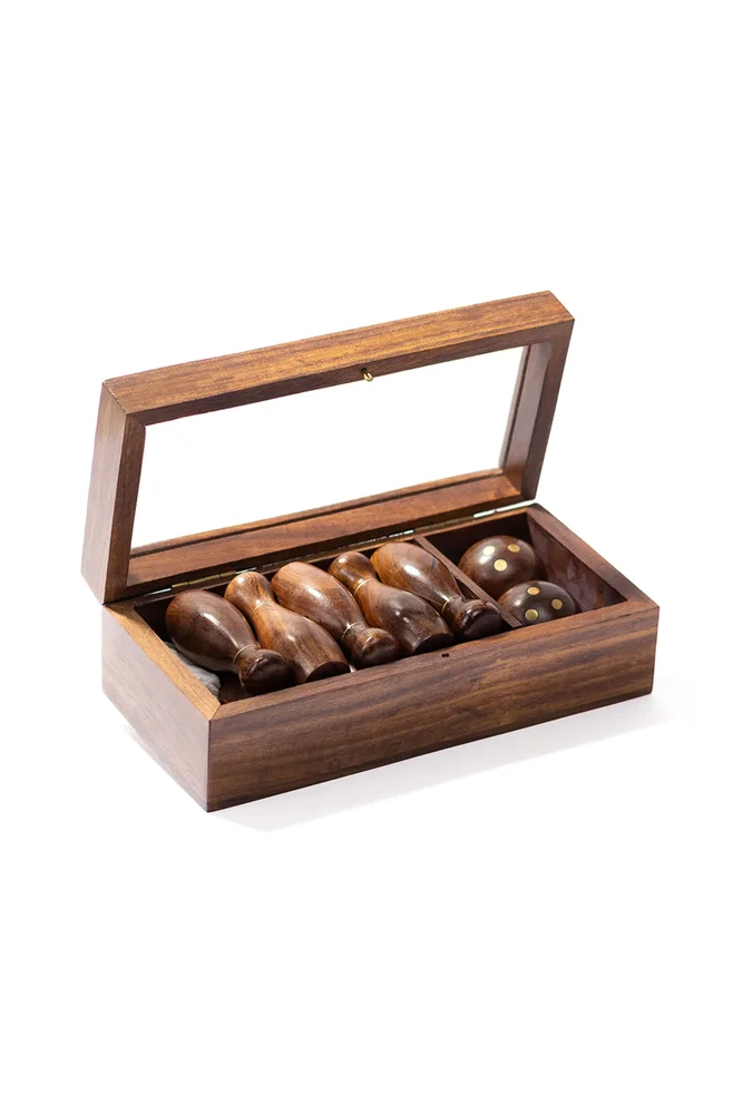 Tabletop Bowling Game Set