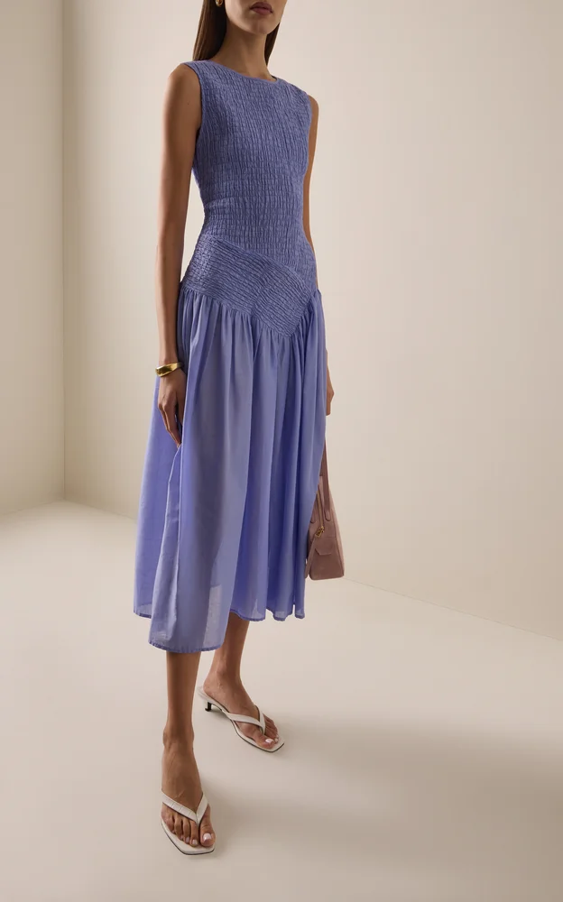Sofia Cotton Voile Dress